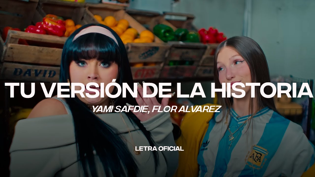 Yami Safdie, Flor Alvarez - Tu Versión De La Historia (Lyric Video) | CantoYo