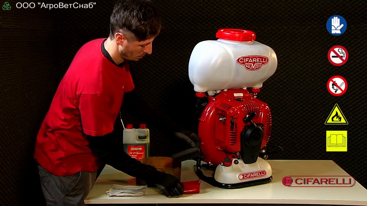 Cifarelli Spa - очистка воздушного фильтра M1200