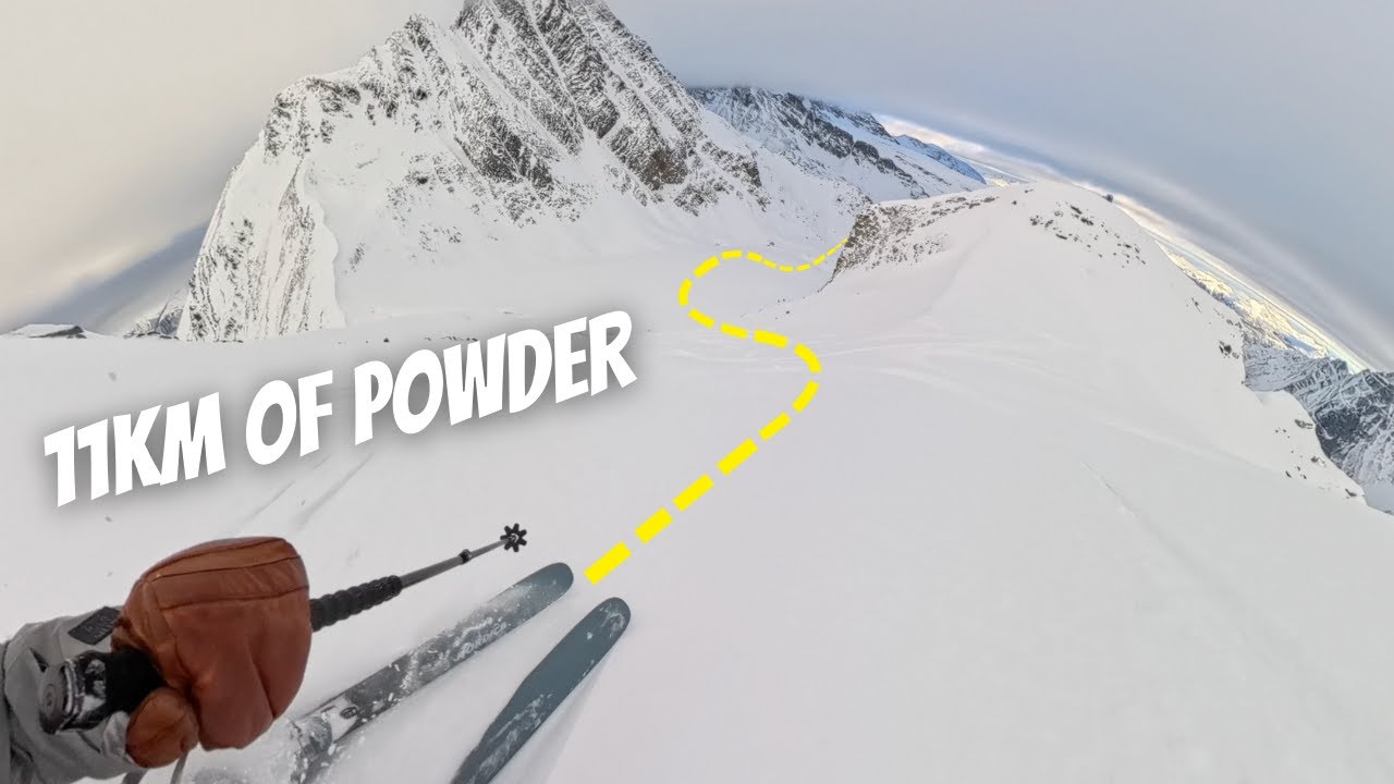 The LONGEST Ski Run Ever?!