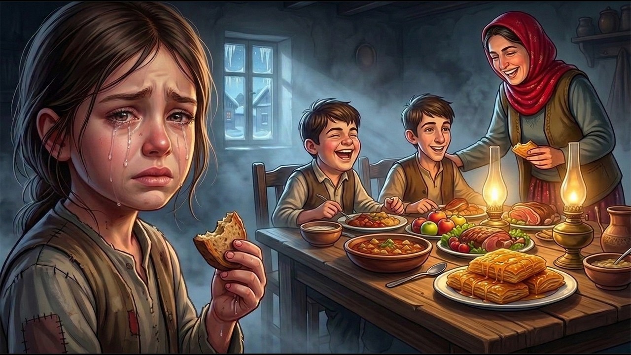 Yetim Yeğenine Kuru Ekmek Verdi, Kendi Çocuklarına Ballı Börek Yedirdi!