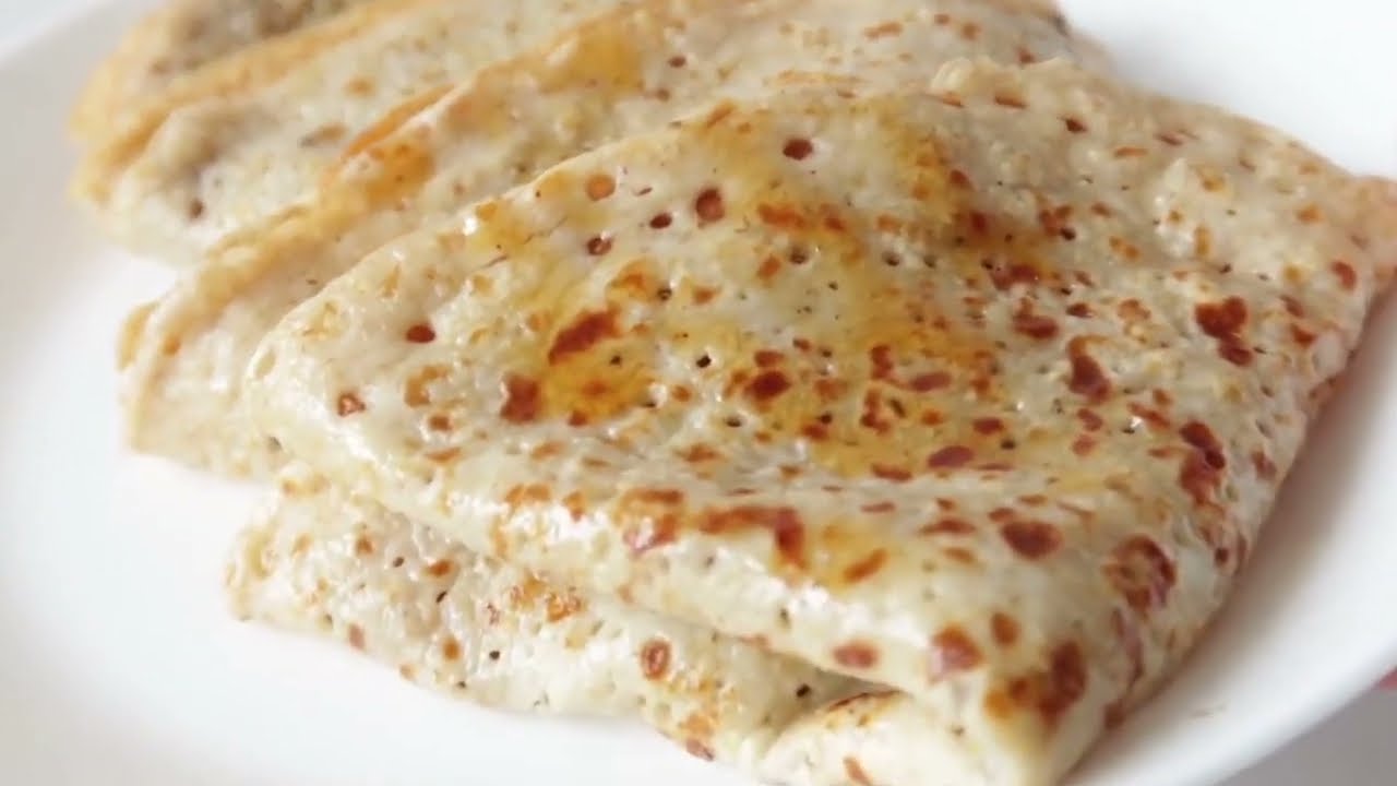Healthy Oatmeal Crepes l Easy to make and Delicious😋