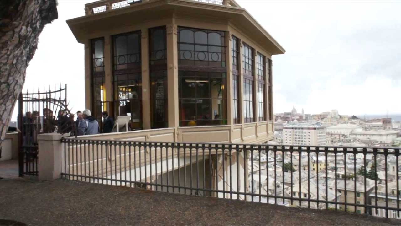L' Ascensore di Castelletto restaurato come cent'anni fa