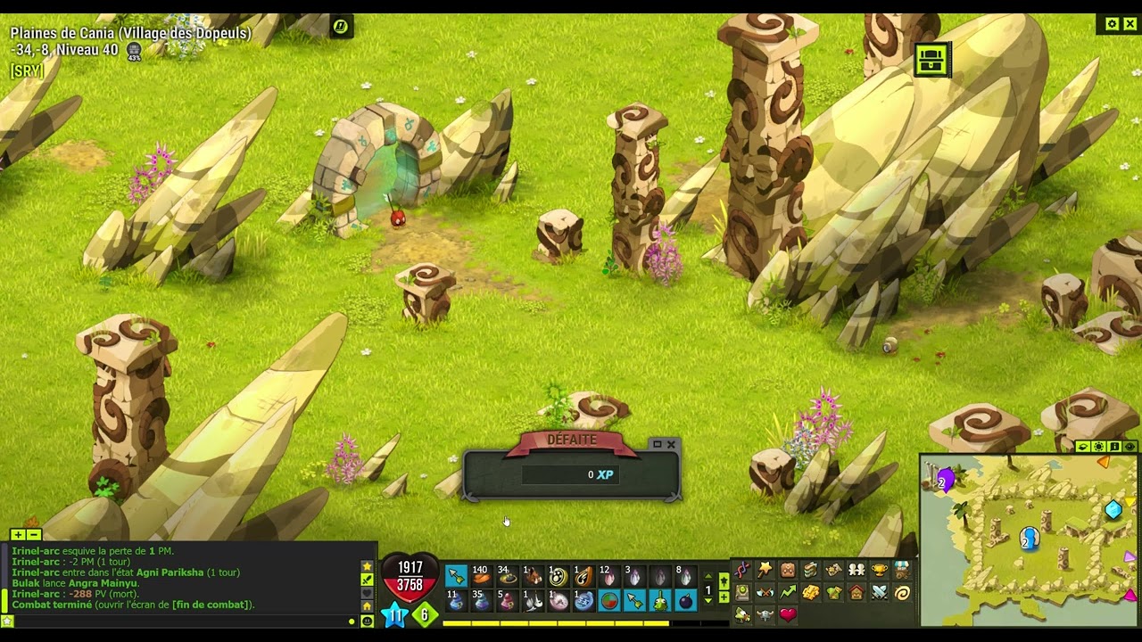 Dofus - La vengeance du dernier empereur - Bulak passé en cra