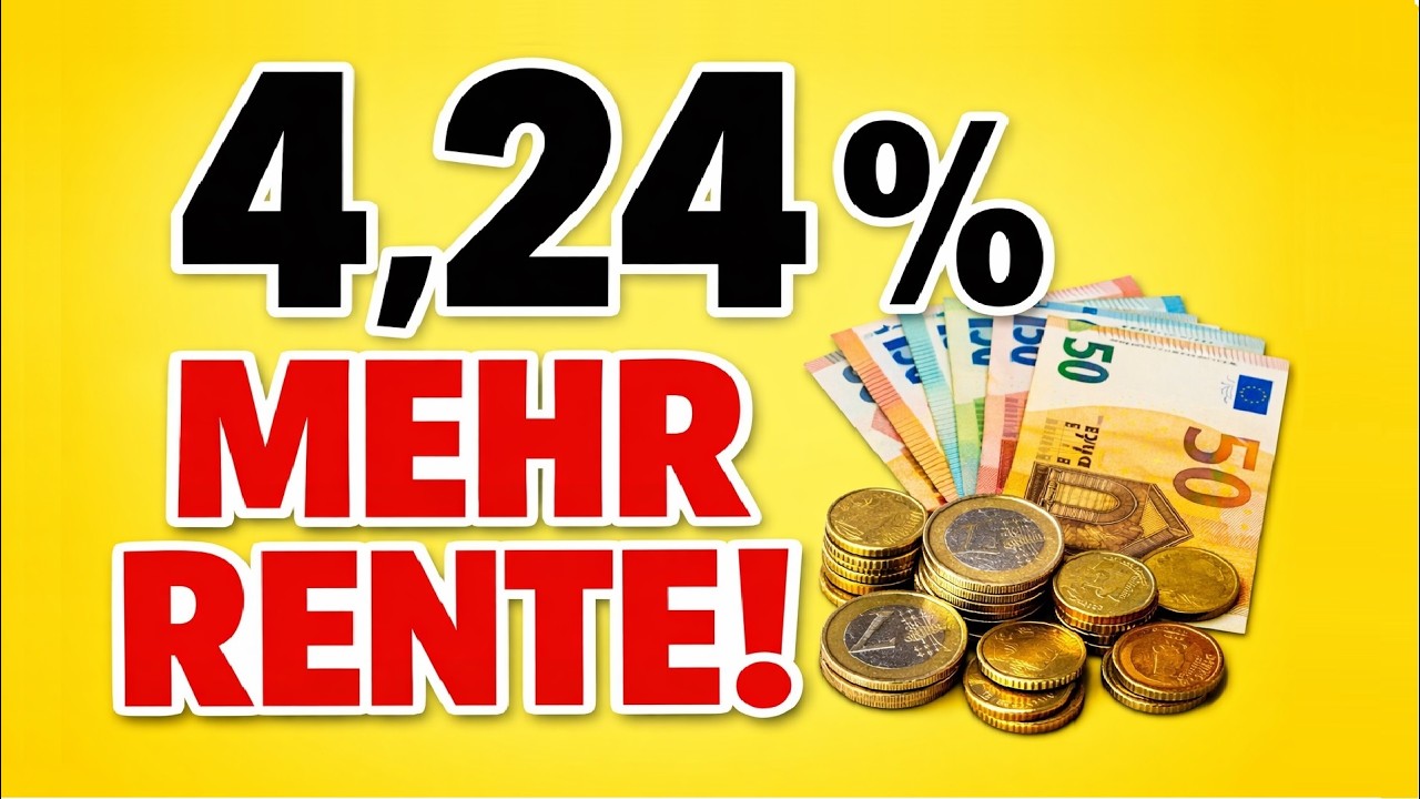 4,24 % mehr Rente ab Juli 2026 – doch viele Rentner übersehen DAS