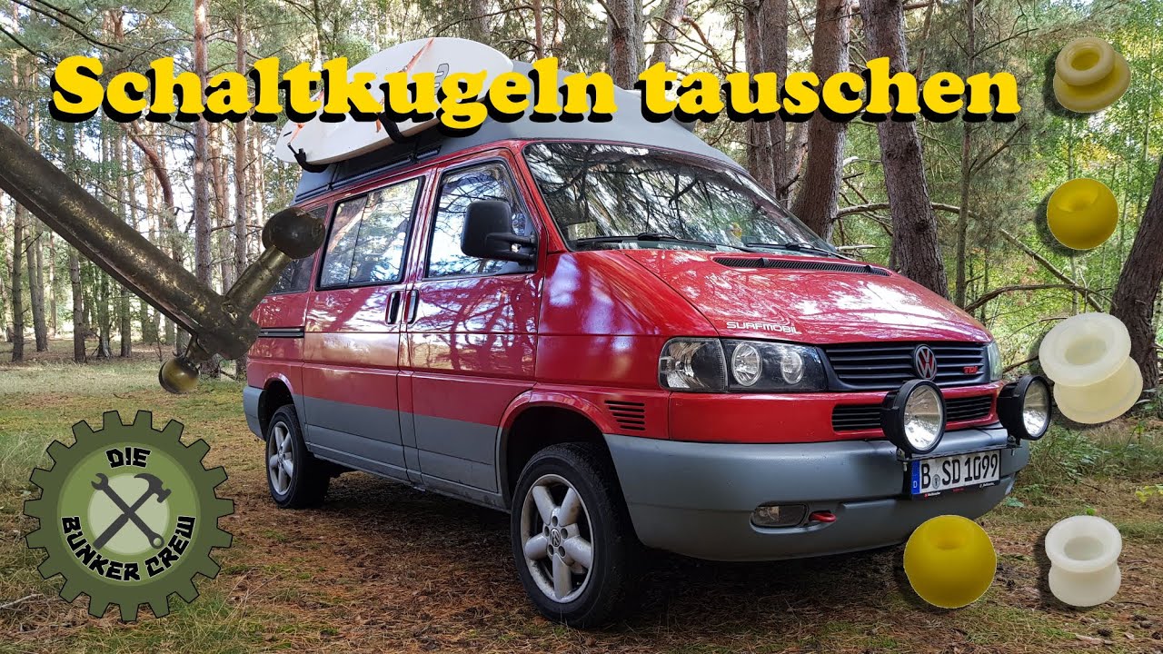 Schaltgestänge kaputt? - VW T4 Schaltkugeln tauschen