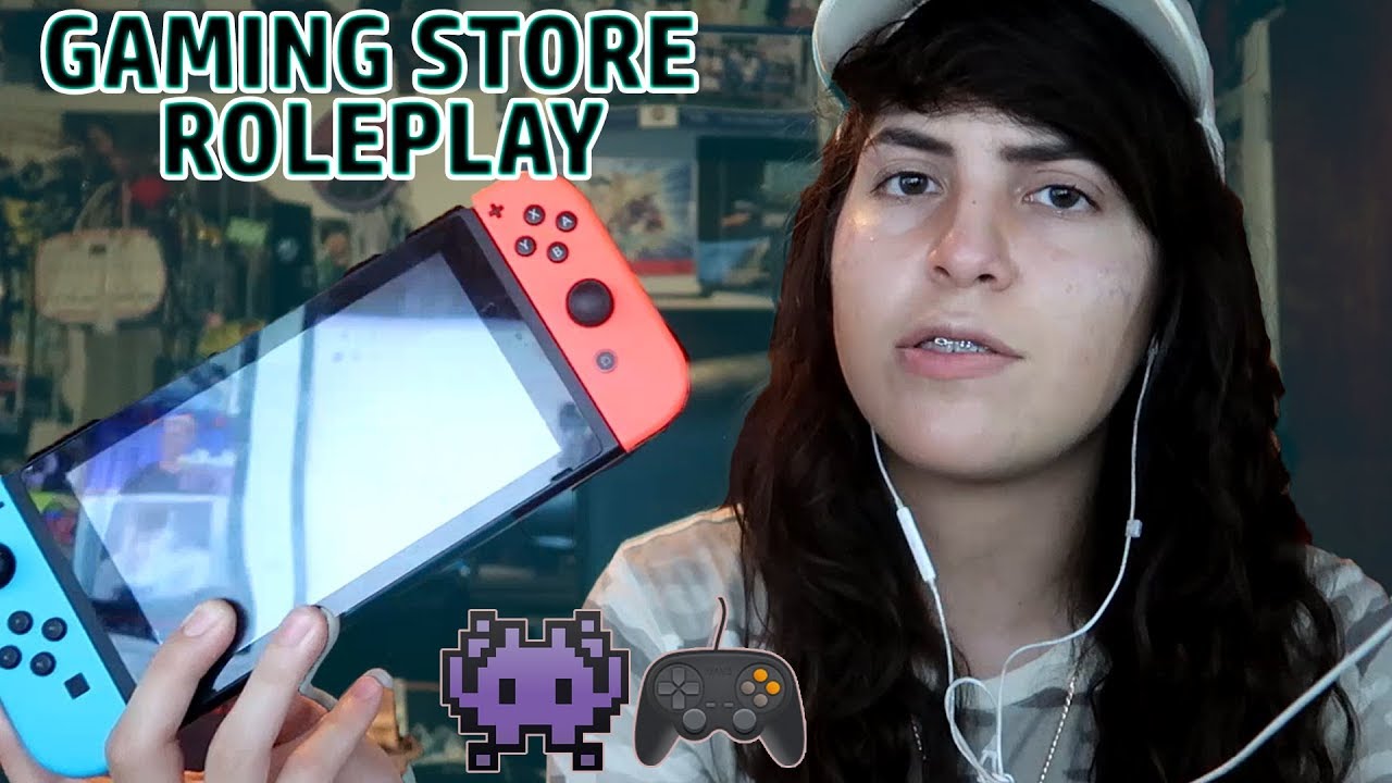 ASMR Video Game Store Roleplay (Tapping, Scratching, Whispering) Sleep-Inducing