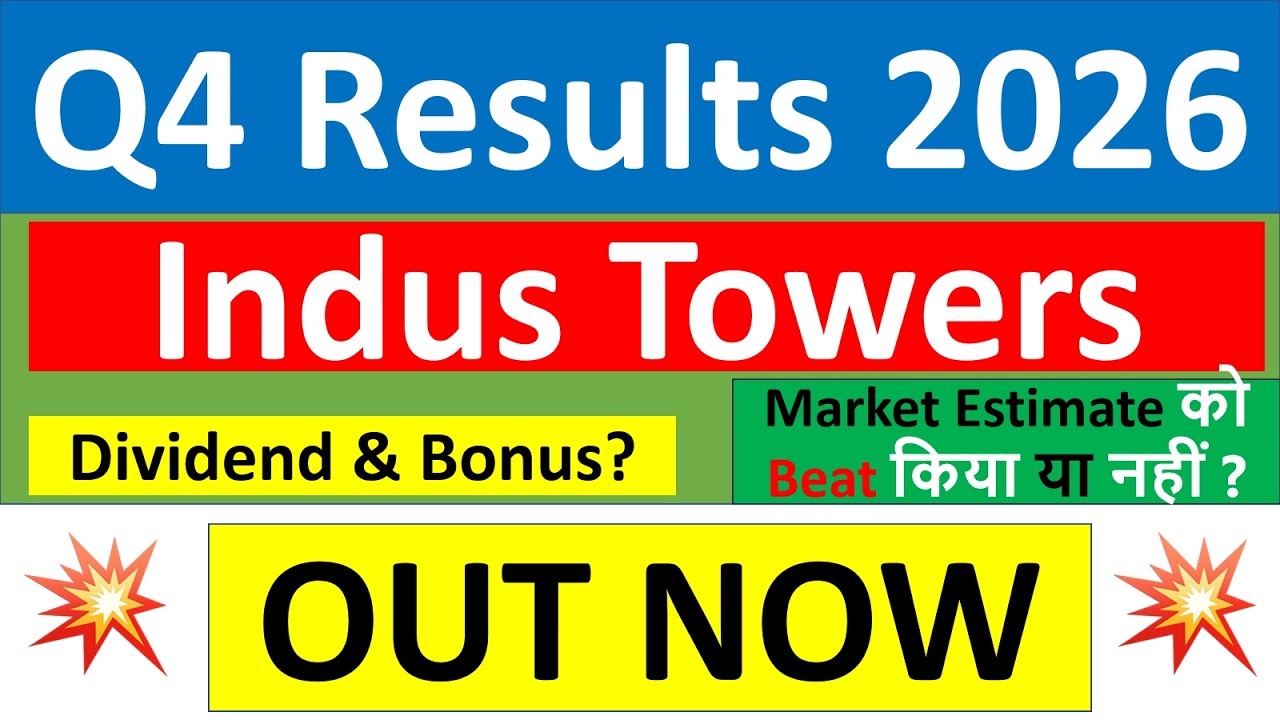 Indus Towers Q4 results 2026 | Indus Towers results today | Indus Towers Share News | Indus Towers