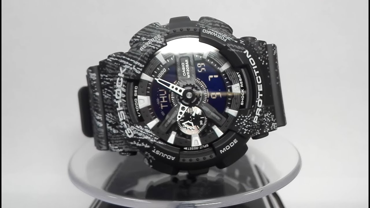 Casio G-Shock GA-110TX-1AER watch video 2017