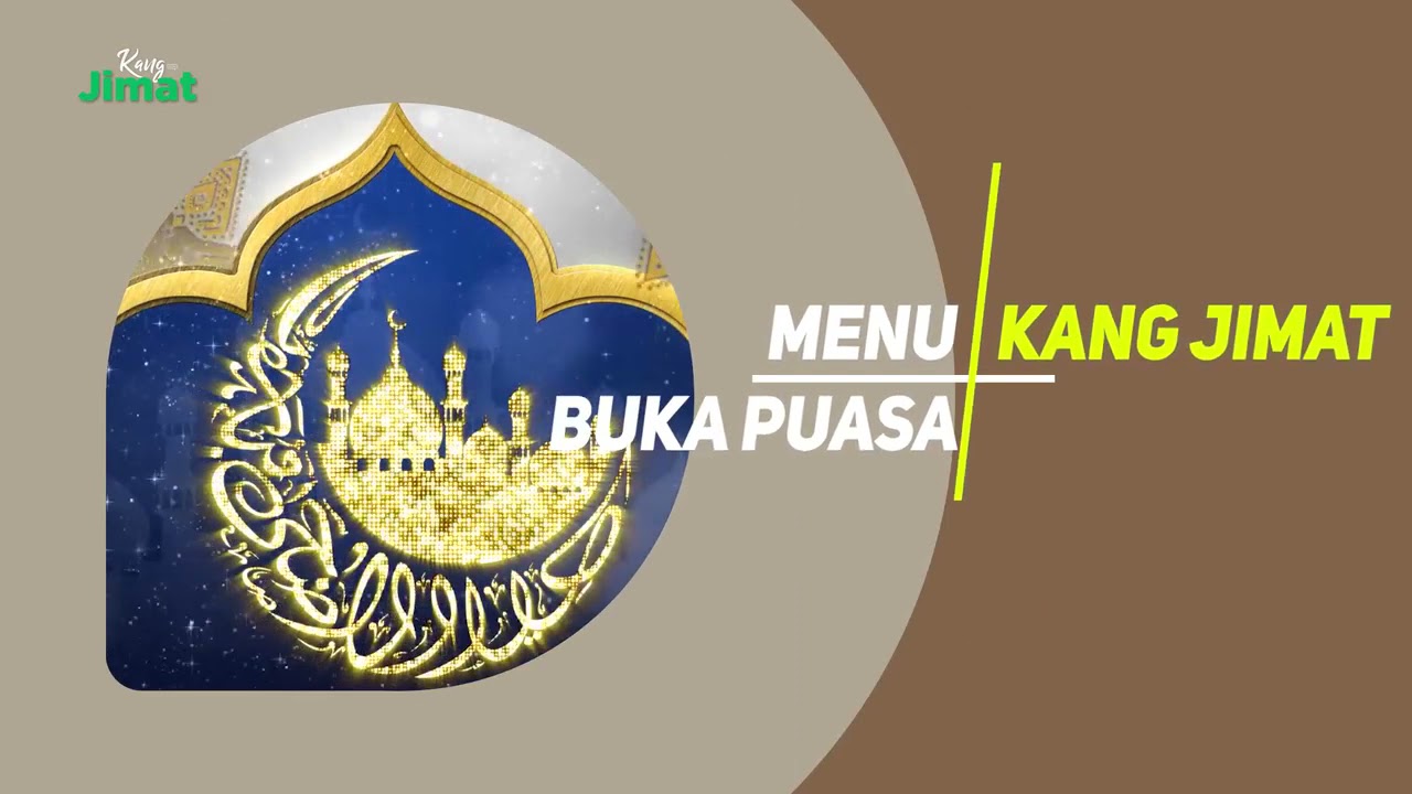 MENU ANDALAN BUKA PUASA NYA KANG JIMAT DAN KELUARGA MASAKAN KAMPUNG