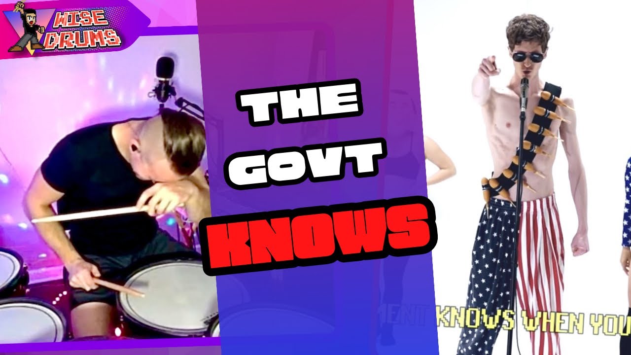 Реакция барабанщика на песню «THE GOVT KNOWS» группы Knower
