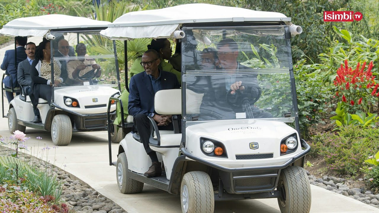 Byari ibirori mu Kinigi||Perezida Kagame yatashye One & Only Gorilla’s Nest iri mu Kinigi