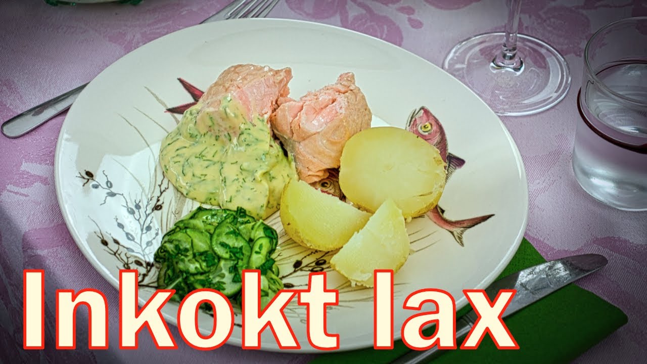 Inkokt lax - enkelt att göra, utsökt gott. Den perfekta sommarmaten.