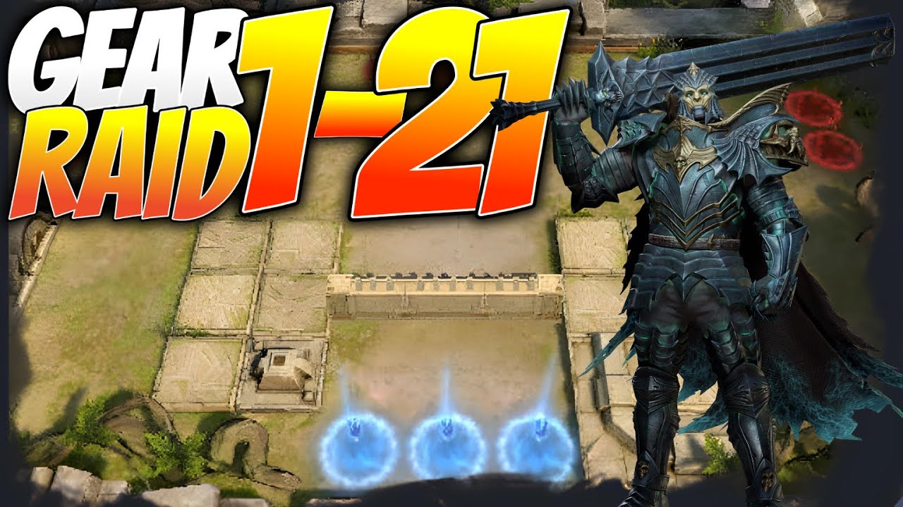 Mastering Gear Raid 1 Stage 21 with AoE DPS and Anti-Heal | Watcher of Realms GR1-21 Guide