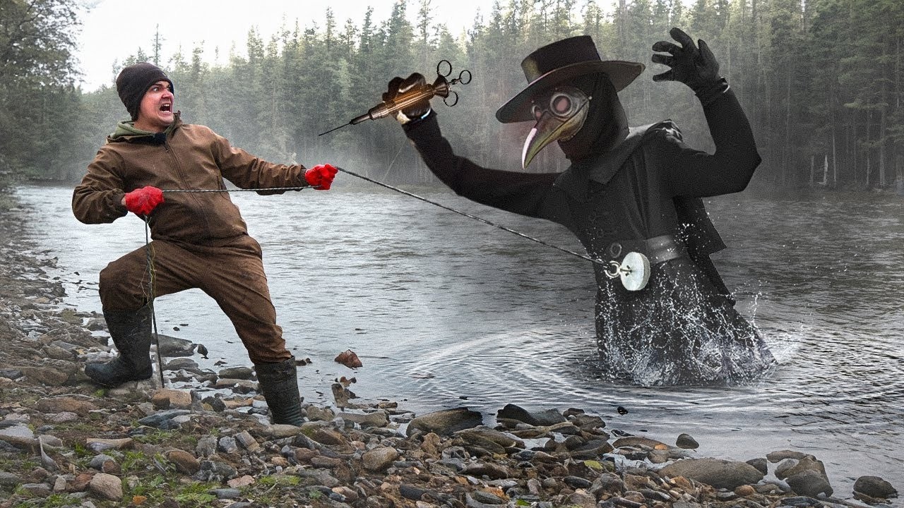 Found a Dangerous Monster While Magnet Fishing! Who is it?