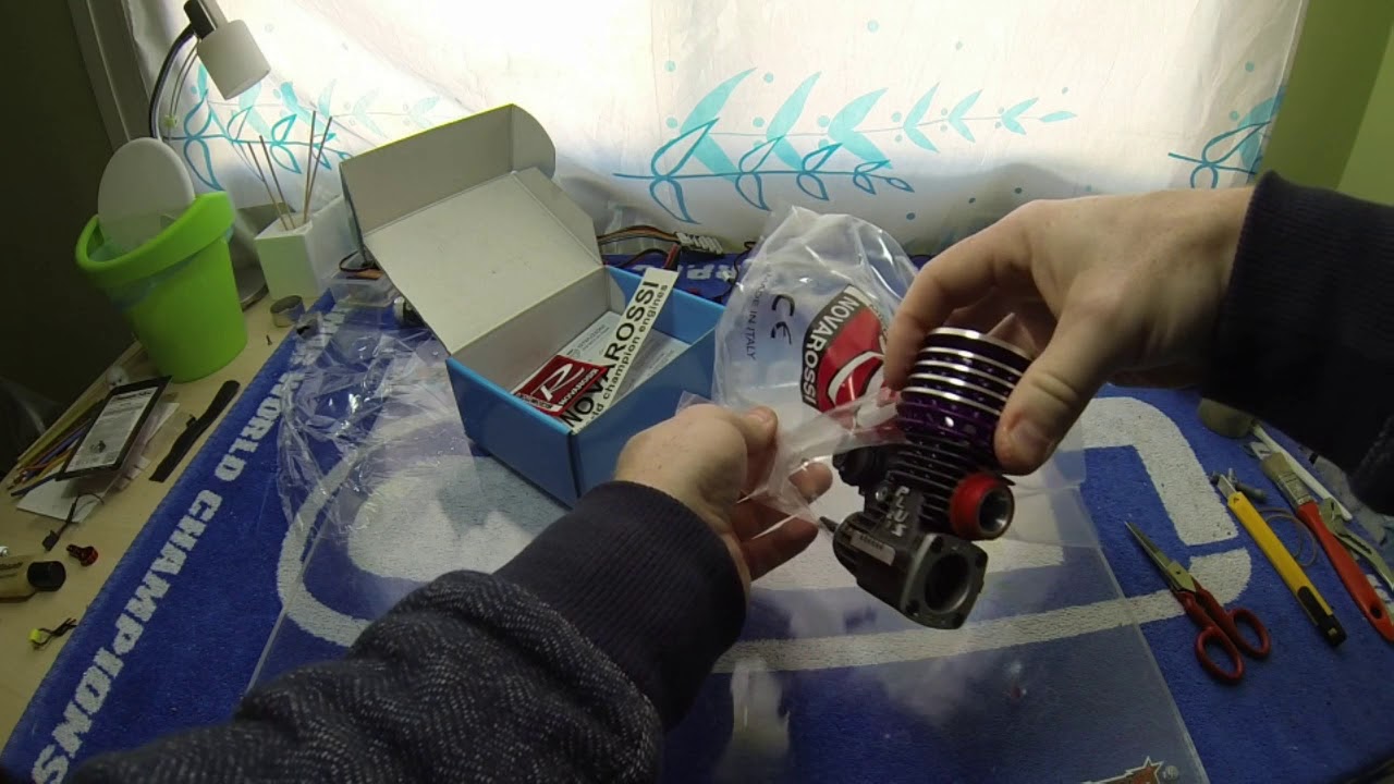 unboxing motor novarossi mephisto 21 9T (en español)