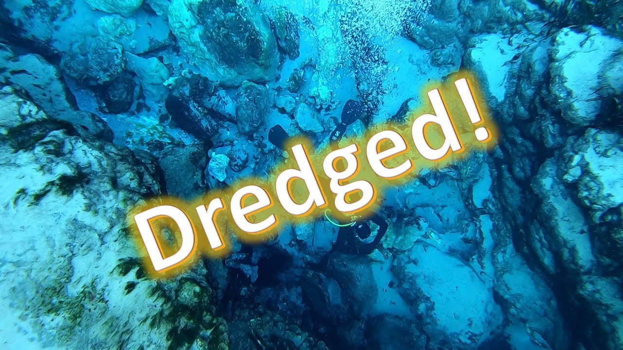 Dredging Alexander Springs, Before and After Comparison