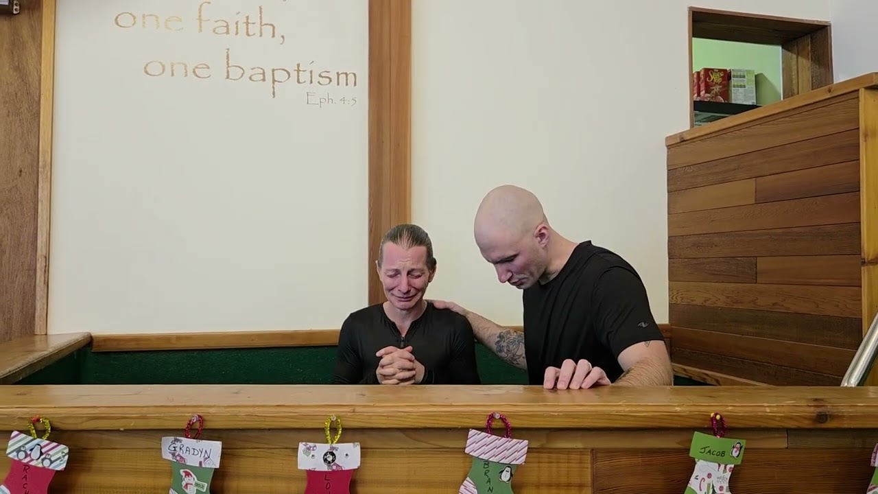 Suzy Nagy's Baptism, Sunday, December 21, 2025