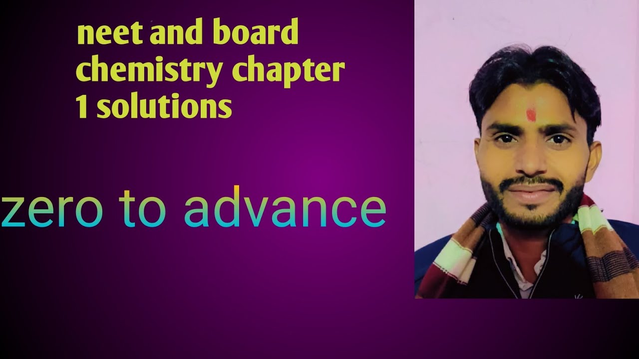12th chemistry chapter 1 solutions l 1 by komal kumar mohaniyan
