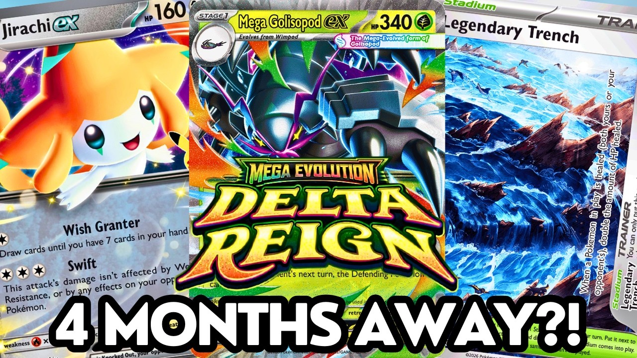 Mega Golisopod ex & INSANE healing will rule Delta Reign?!