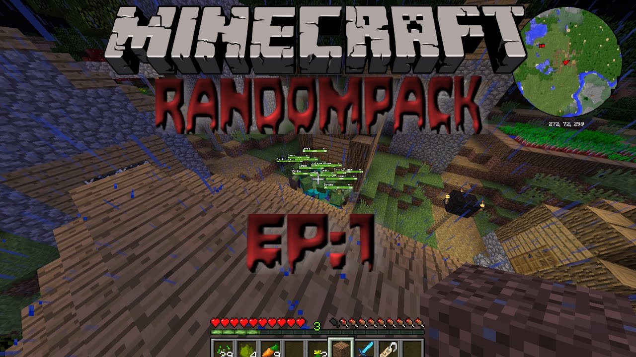 MINECRAFT MODDED RANDOMPACK! ~ EP:1 ~ CHANCECUBE RIP