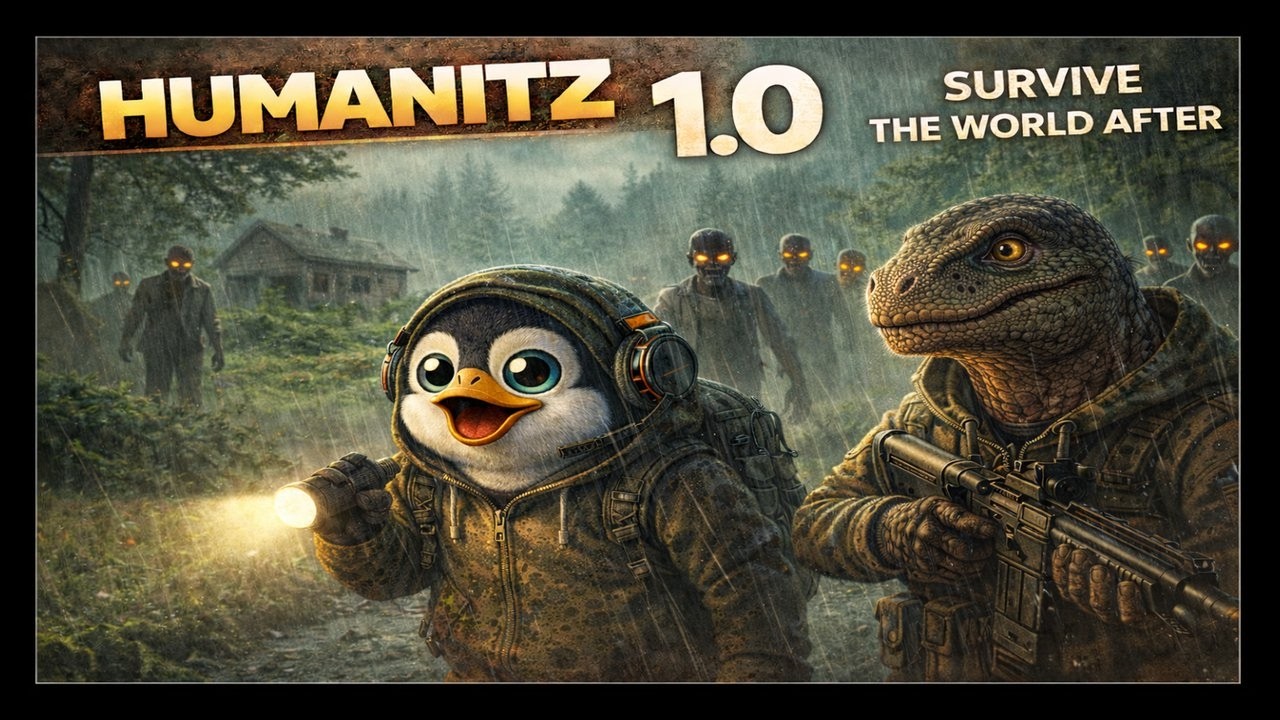 Best Zombie Game Ever? HumanitZ 1.0 Is Out Now! 🧟‍♂️