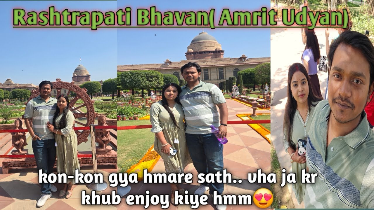 Hmm chale Rashtrapati Bhavan ghumne😍🧿||Vlog-41