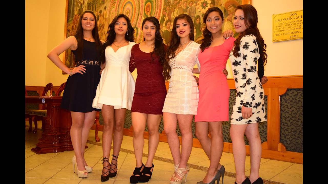 Feria Zacapoaxtla 2016 Candidatas a Reina 07 03 16
