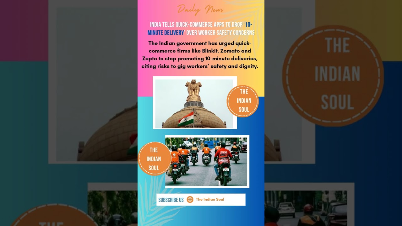 India Tells Quick-Commerce Apps to Drop ‘10-Minute Delivery’ Over Worker Safety Concerns