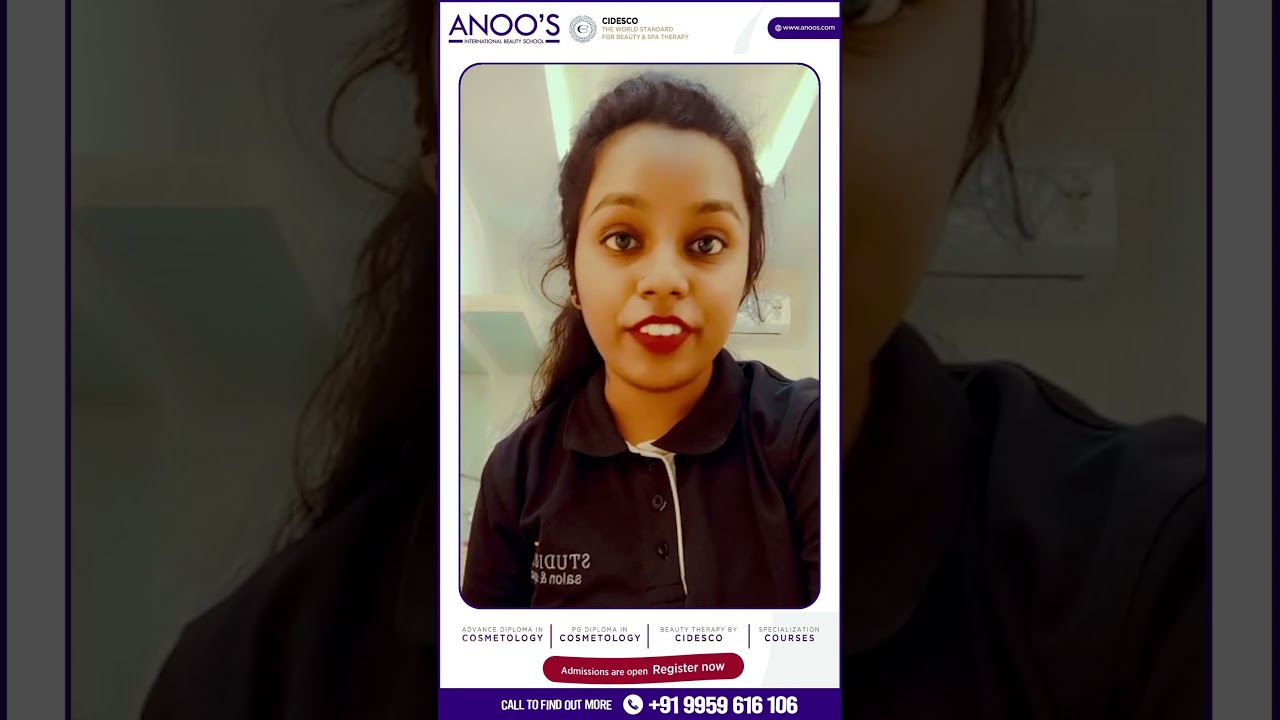 Student Success Story: Transforming Lives with Anoos International Beauty School's Beauty Course