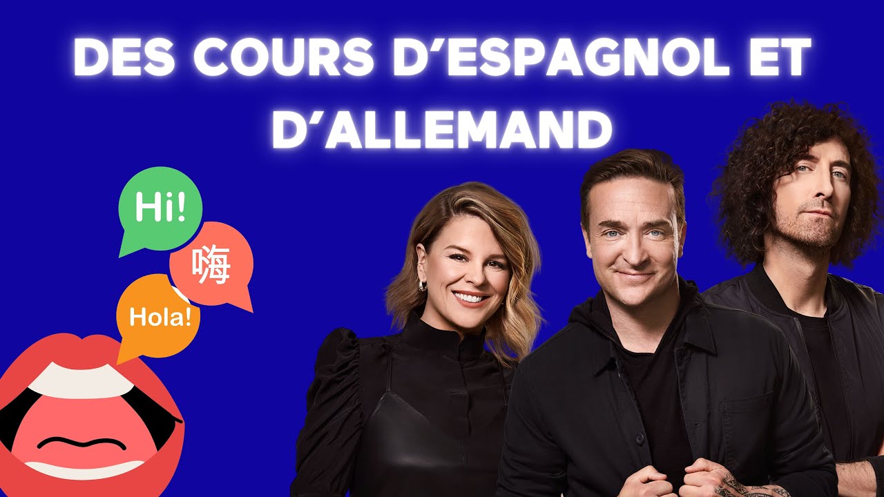 [ÉNERGIE] 🚨 J'veux juste un cours d'espagnol ... pas d'allemand!🚨 – Coup de 16h20