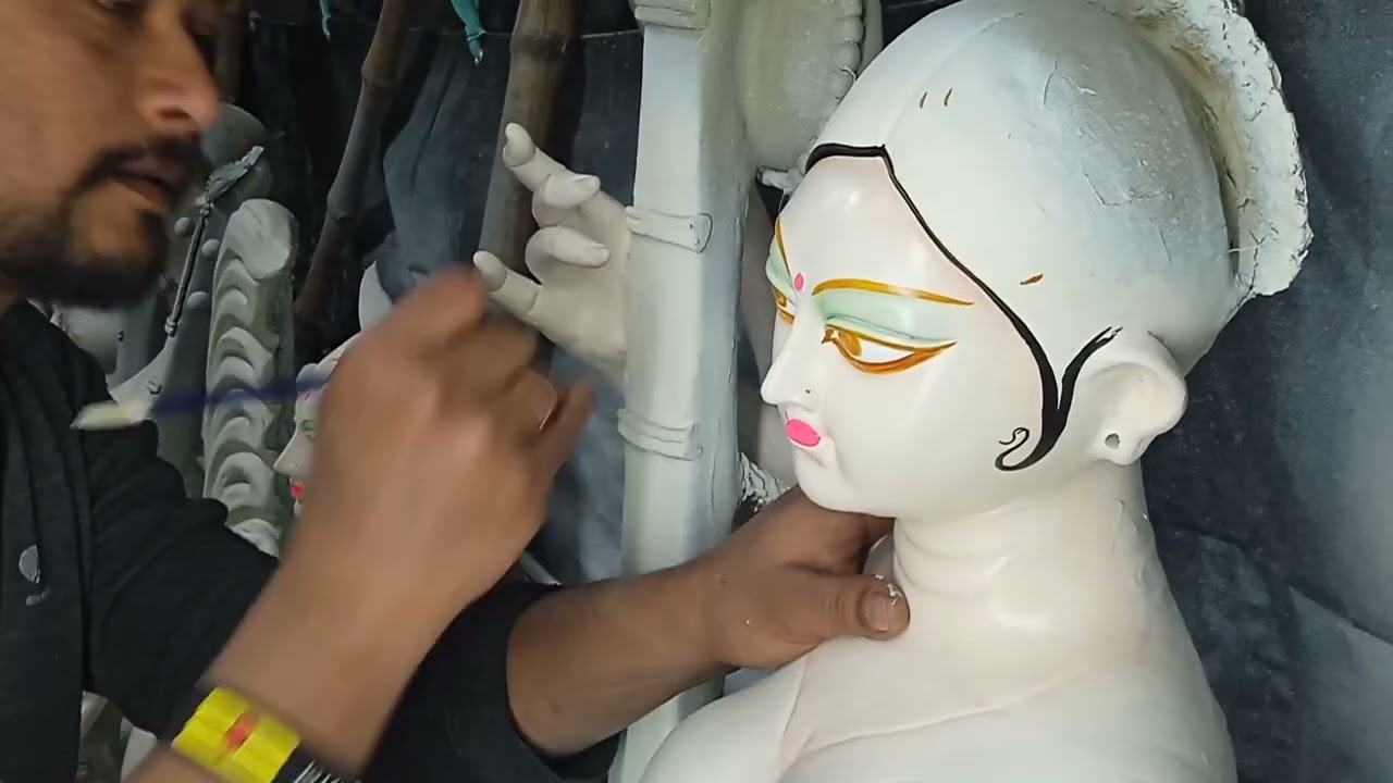 sarswati murti part 10 kumartoli kolkata parimal paul