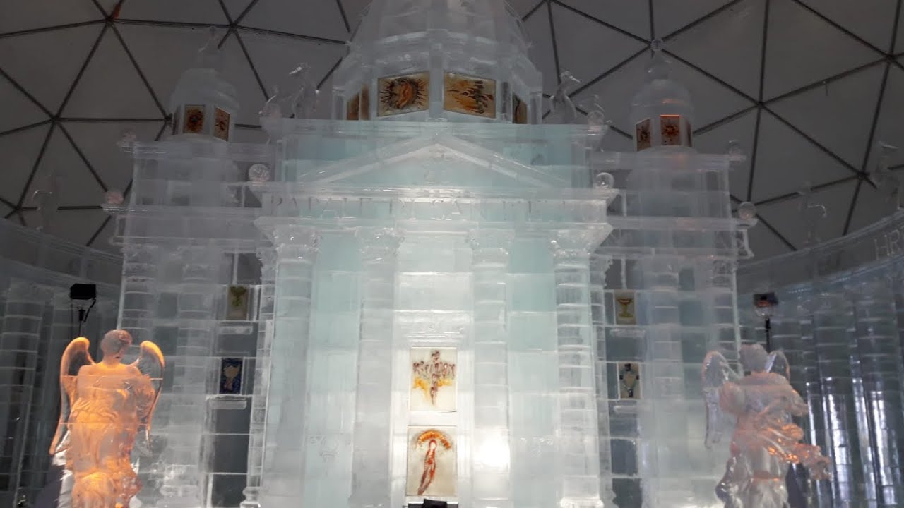 Tatrzańska Świątynia  Lodowa (Tatransky d&oacute;m) 2018/2019, Hrebienok, Stary Smokowiec, Wysokie Tatry