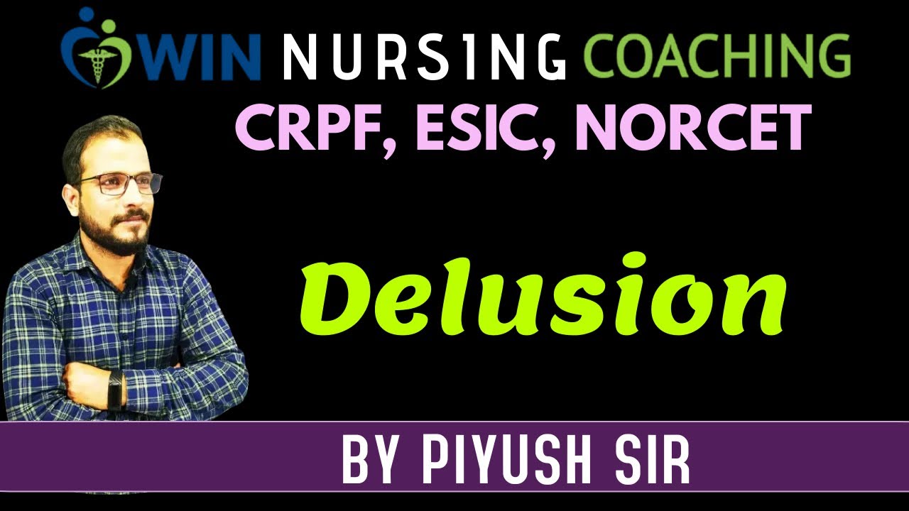 Delusion |Delusion ( Thinking Disorder in Mental Health Person )