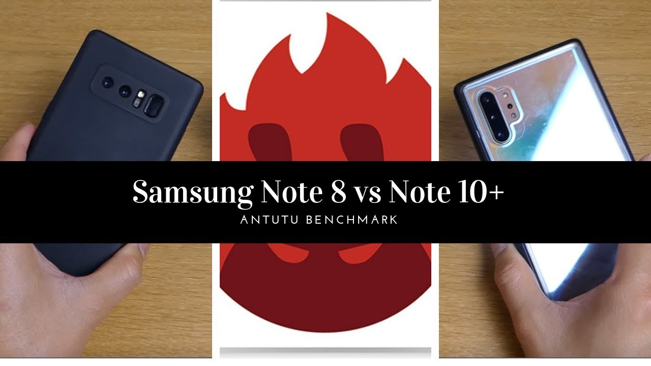 Samsung Note 10+ vs Note 8 Antutu Benchmark