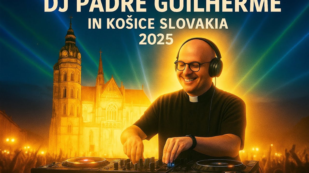 DJ Padre Guilherme – Official Highlights | Live in Košice 2025 | St. Elizabeth Cathedral, Slovakia