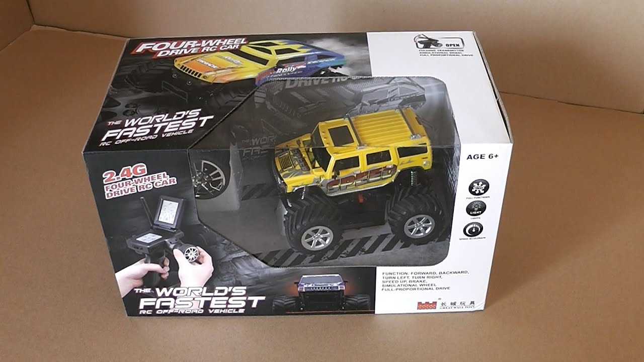 Mini RC Toy Car, bigfoot monster truck, rc 4x4 rock crawler, RC Buggy, 4wd rc hummer. ec-hobby.com