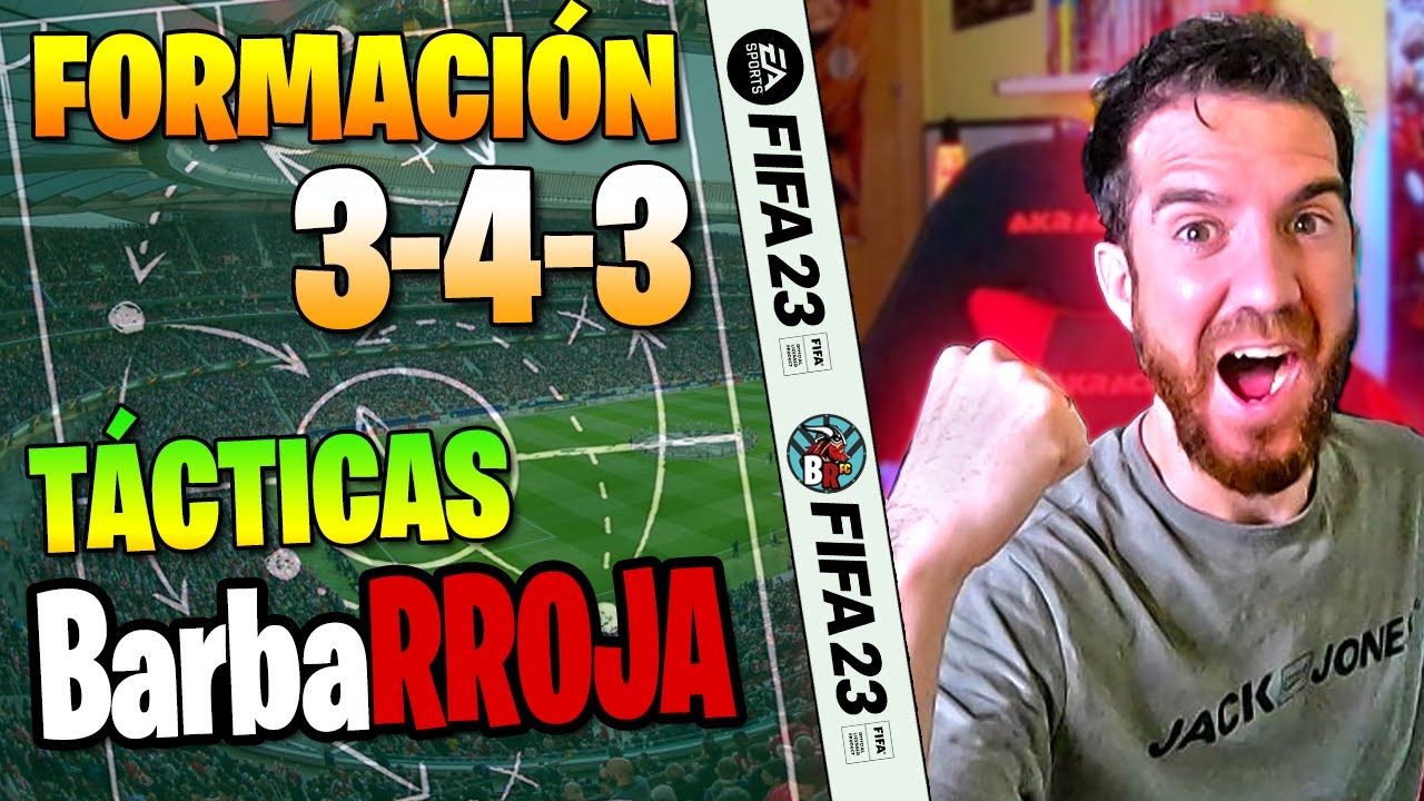 FORMACION 343: Desmarques en ataque en FIFA 23 - TACTICAS E INSTRUCCIONES en FIFA 23