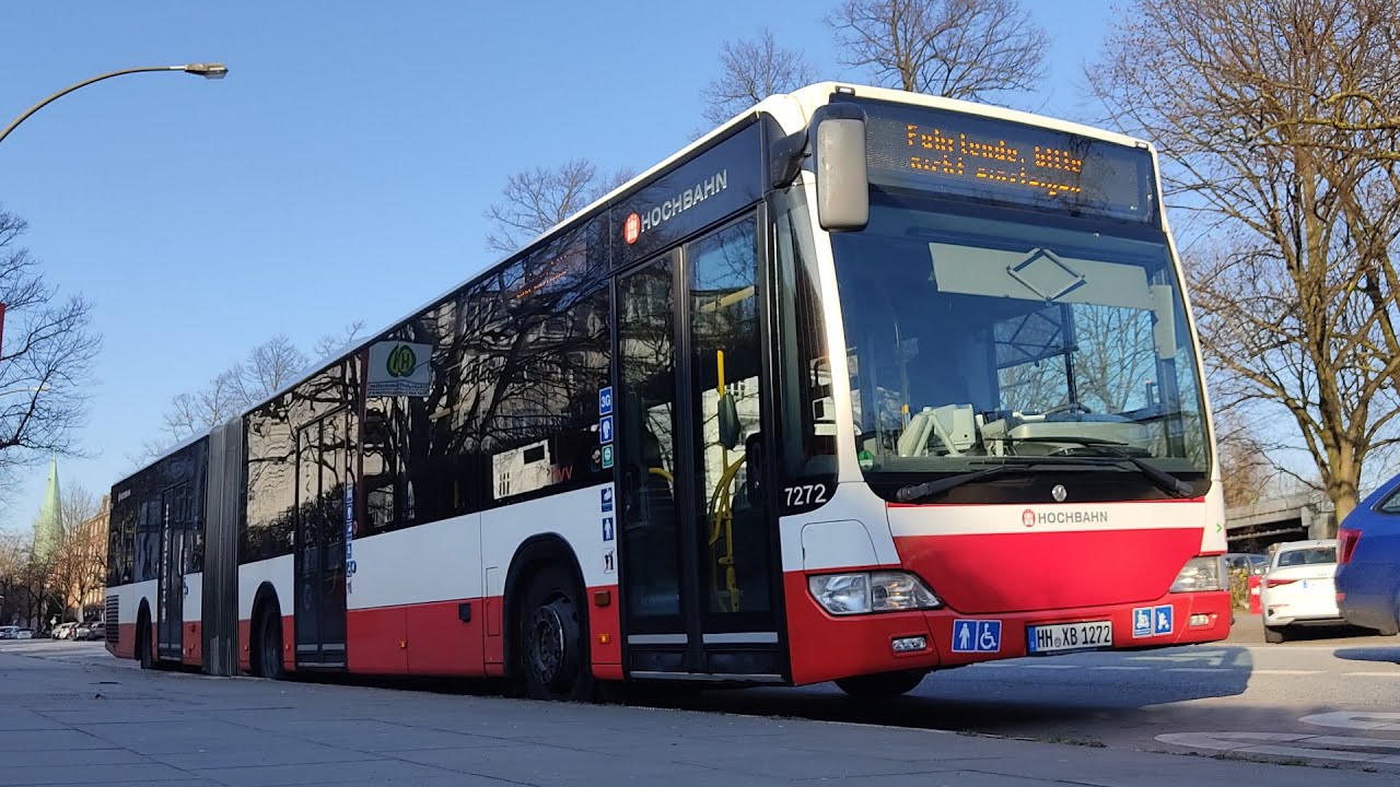 Mitfahrt | Hamburg Linie 26 -  Bf. Rahlstedt (Amtsstraße) ➡ Tegelweg | Wagen 7272 (D)