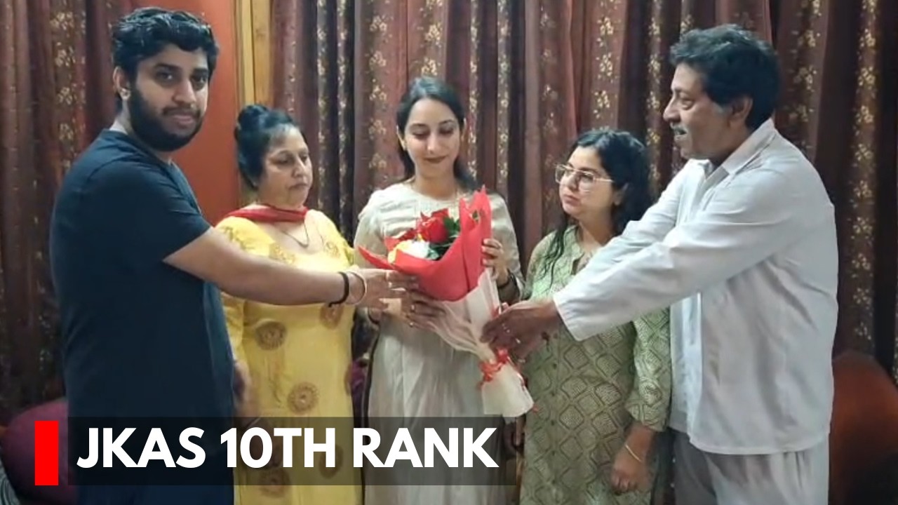 Diksha Sawhney Clears JKAS In 4th Attempt, Secures 10th Rank