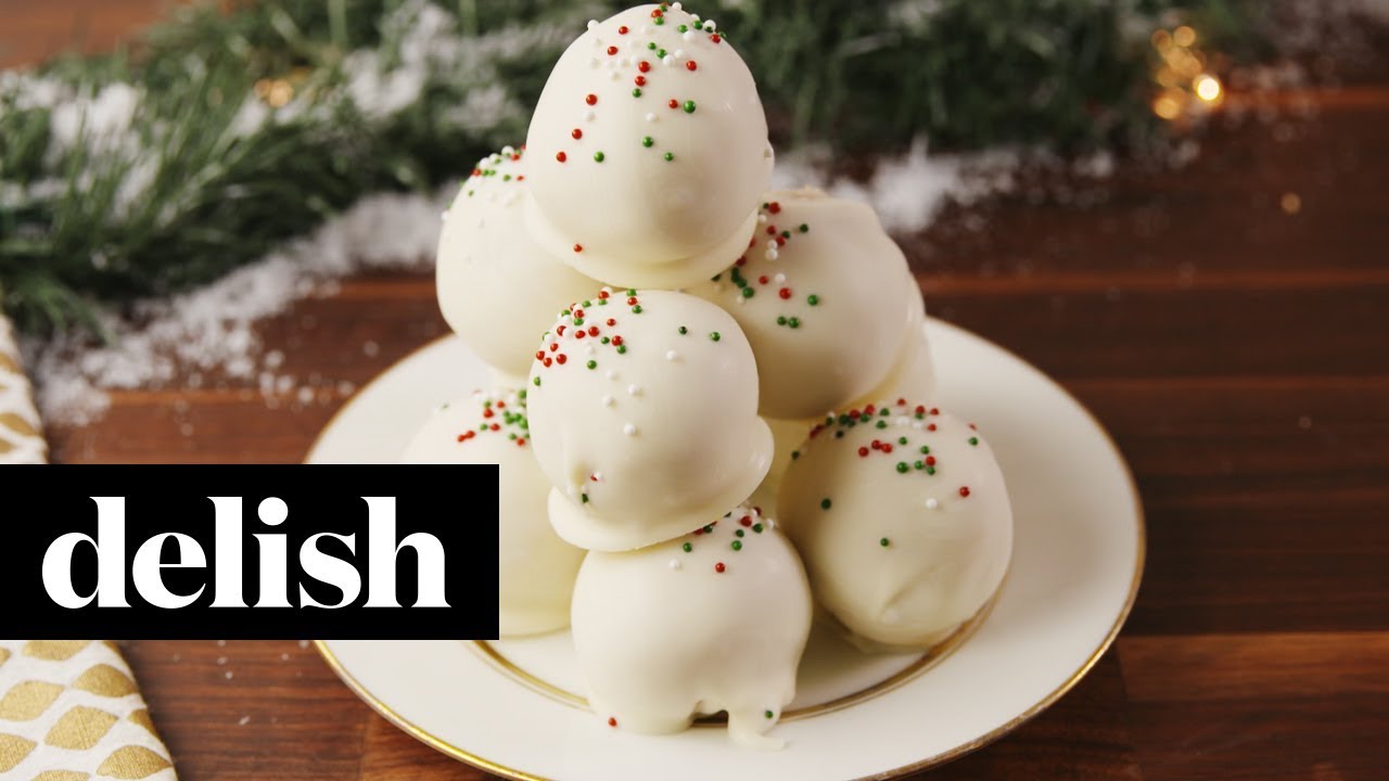 Peanut Butter Snowballs | Delish