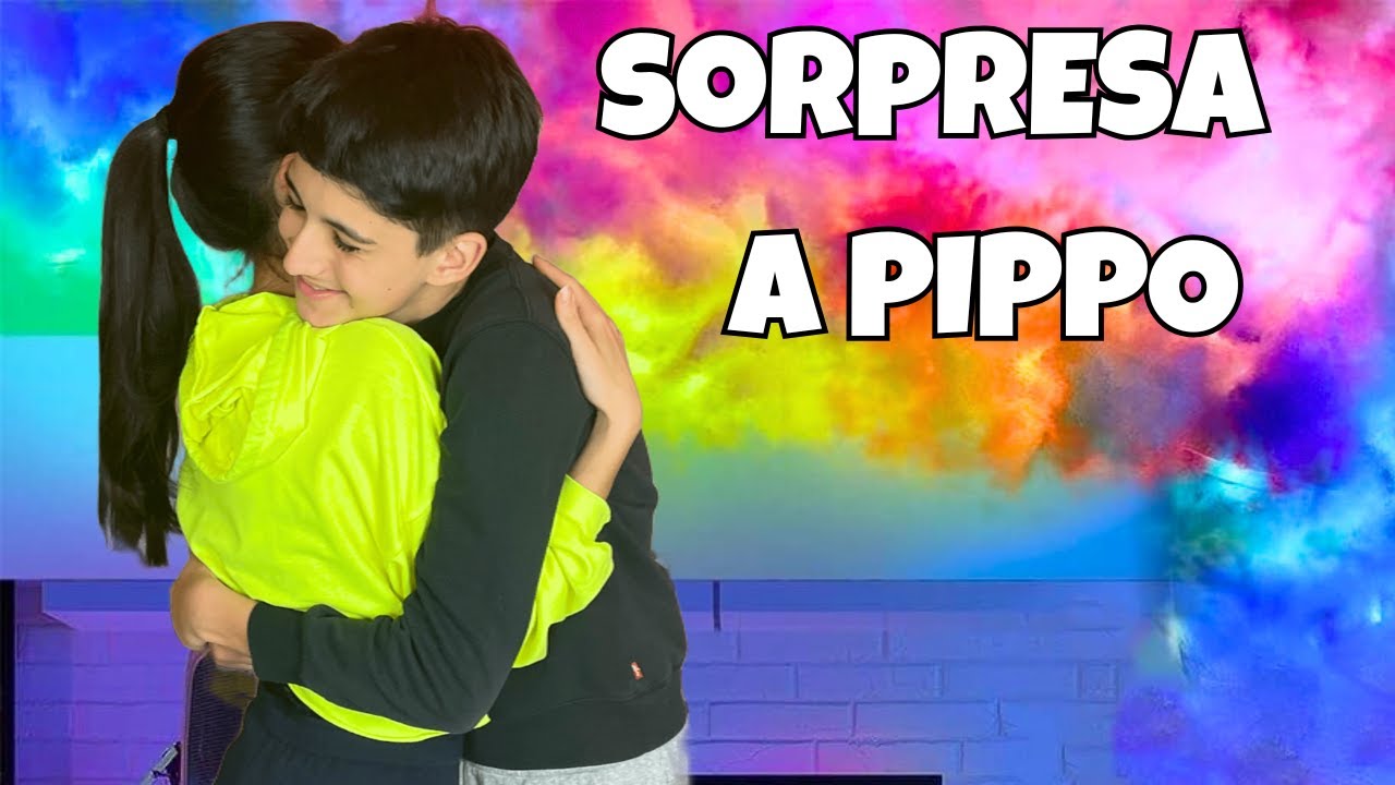 SORPRESA INASPETTATA A PIPPO ! / tina e pippo review