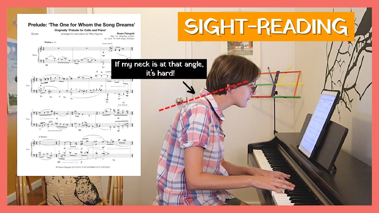 Sight-Reading Atonal Music: Prelude 'The One for Whom the Song Dreams' by Noam Faingold