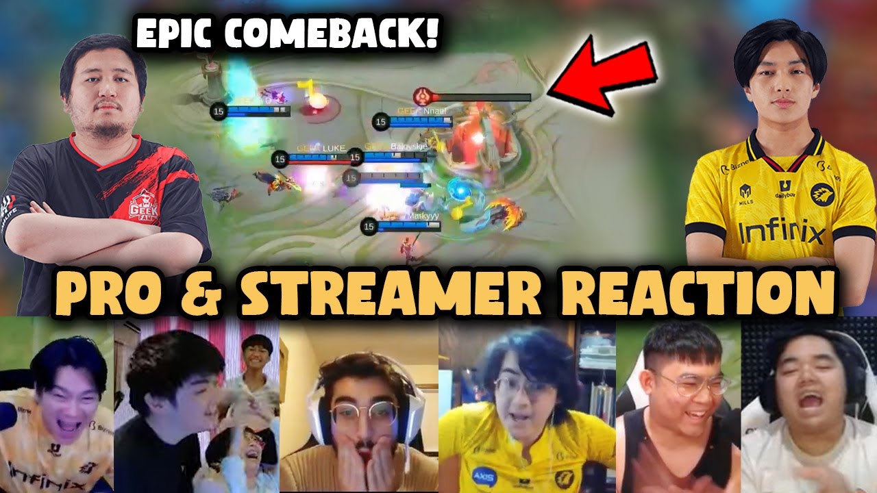 EVERYONE GOT HYPED AFTER GEEK FAM MADE AN EPIC COMEBACK...🤯