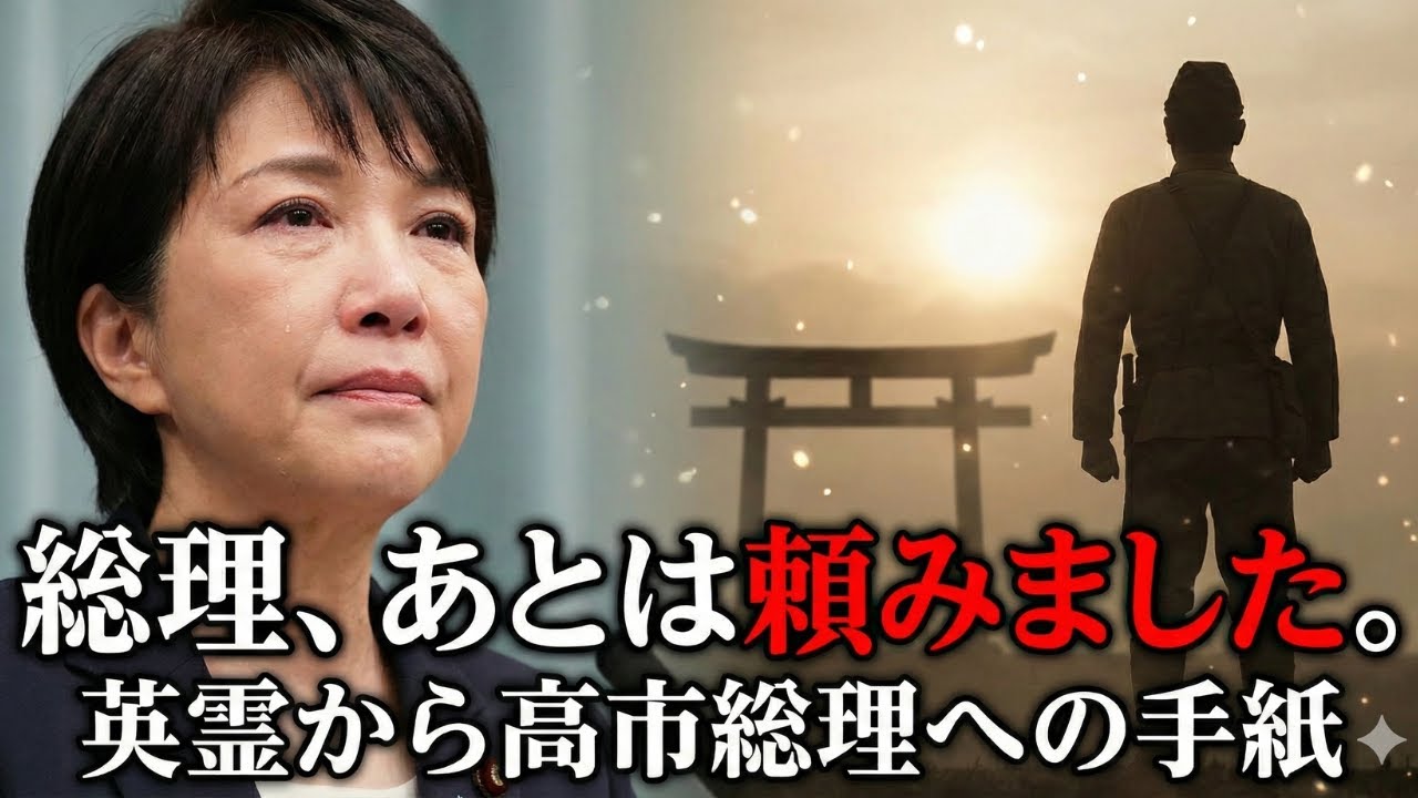 この神社に隠された秘密とは？英霊から高市総理への手紙（静かな杜に眠る風の声） - 勝てなかった者たちが託した“最後の願い”#高市早苗 #政治 #ai動画 #日本の未来 #日本を守る #泣ける動画