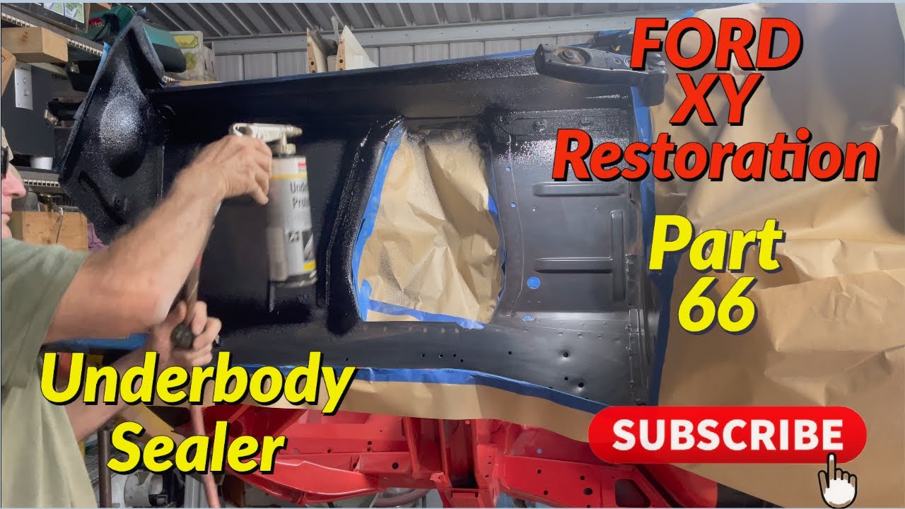 Underbody Sealer: Ford Falcon 500 XY Ute Restoration Part 66