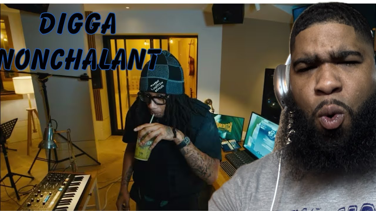Digga (с 5 секундами Hunch) - Nonchalant (официальное видео)