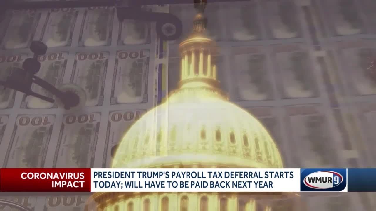 Payroll tax deferral begins, will have to be paid back