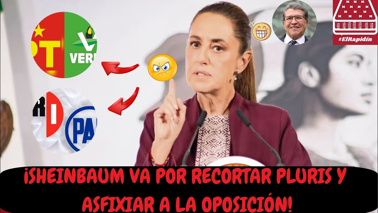 ¡SHEINBAUM VA POR RECORTAR PLURIS Y AXFIXIAR OPOSICIÓN! #ElRapidínEnVivo 19-feb-26