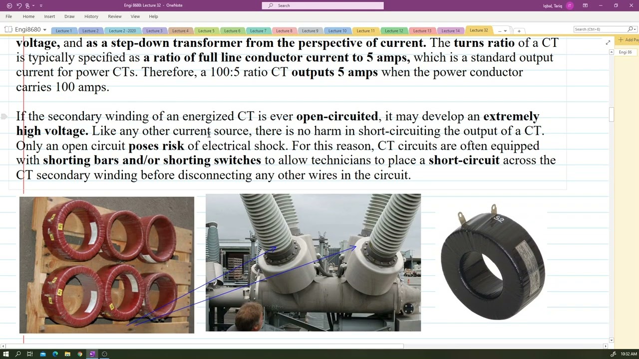 Lecture32: Electrical V and I Measurement