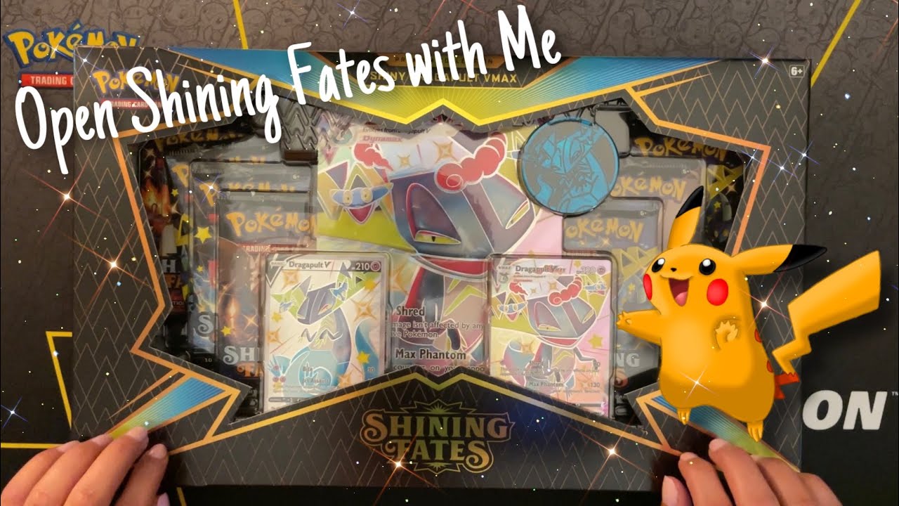 ASMR Pokémon Shining Fates Shiny Dragapult Premium Collection (Lofi, Whispered & Soft-Spoken)